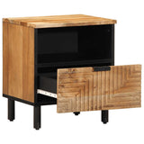 Bedside Cabinets 2 pcs 40x33x46 cm Solid Wood Acacia 4017763