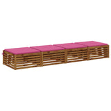 4-Piece Seat Cushions SOEST 4 pcs 100% Polyester Pink 944808
