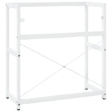 Bathroom Washbasin Frame White 79x38x83 cm Iron 338498