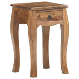 Bed Cabinet 28x28x46 cm Solid Mango Wood 321709