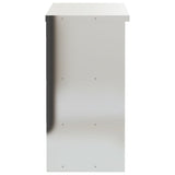 Kitchen Wall Cabinet with Shelves Stainless Steel 376446