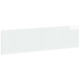 Wall-Mounted Headboard EDE High Gloss White Engineered Wood 896049
