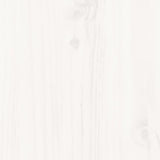 Day Bed without Mattress White 90x200 cm Solid Wood Pine 840371