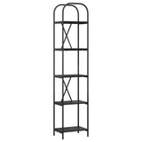 Bookshelf Black Oak 40 x 30 x 183 cm Engineered wood 879869