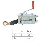 Hand Winch with Strap 1587 kg 143996