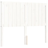 Bed Frame without Mattress White Small Double Solid Wood 3194737