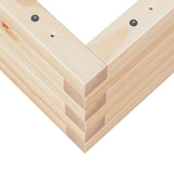 Garden Planter 110x60x23 cm Solid Wood Pine 847238