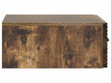 Wall-Mounted Bedside Cabinet 2 pcs Smoked Oak 49 x 34.5 x 20 cm 898626