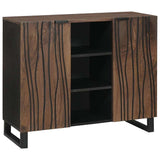 Sideboard Brown 90 x 33 x 75 cm Solid mango wood 4018036