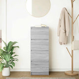 Sideboard Grey Sonoma 37.5x35x99 cm Engineered Wood 861702