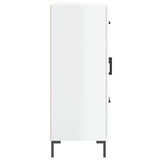 Sideboard High Gloss White 69.5x34x90 cm Engineered Wood 827918