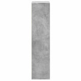 Bookcase Concrete Grey 50x25x105 cm Engineered Wood 852792