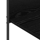 Clothes Rack with Shelf Black 120 x 44 x 160 cm Engineered Wood 868445