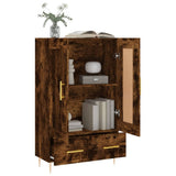 Highboard Smoked Oak 69.5x31x115 cm Engineered Wood 830313