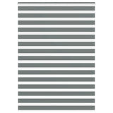 Zebra Blind Dark Grey 160x200 cm Fabric Width 155.9 cm Polyester 4014169