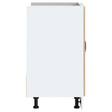 Sink Base Cabinet Kalmar Sonoma Oak 80x46x81.5 cm Engineered Wood 853450