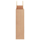 Paper Bags 250 pcs with Handles Brown 32x12x42 cm 4101592