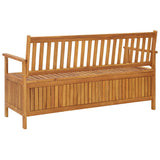 Storage Bench Natural wood Solid Acacia Wood Medium Storage Bench 310280