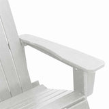 Adirondack Rocking Chairs 2 pcs White HDPE 3335834