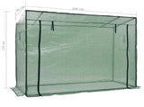 Greenhouse Green Powder-coated steel 200 x 80 x 173 cm 46918
