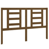 Bed Headboard Honey Brown 141x4x100 cm Solid Wood Pine 818818