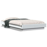 Bed Frame without Mattress White 100x200 cm 3281203