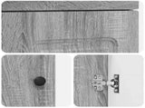 Bathroom Vanity with Sink Grey Sonoma 42 x 40 x 84.5 cm 890000