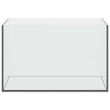 Aquarium with Storage Transparent 40 x 25 x 25 cm Glass 42020381