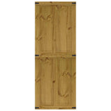 Barn Door CORONA 80x210 cm Solid Wood Pine 4103416