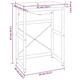 Washbasin Frame With Basin White Ceramic Standard Modern 3101386