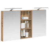 Bathroom Cabinet Set 3 pcs 110 x 10.5 x 60.5 cm Engineered wood 3403727