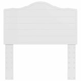 Headboard Gloss White Engineered wood 888071