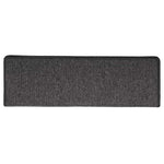 ZNTS Stair Mats 30 pcs 65x21x4 cm Anthracite 3365765