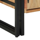 Shoe Cabinet with Shelf Brown 56 x 35 x 70 cm Solid Acacia wood 4102749