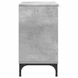 Bathroom Sink Cabinet Concrete Grey 60.5 x 33.5 x 61 cm 883417