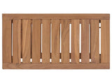 Bathroom Side Table Natural 50 x 35 x 45 cm Solid Teak Wood 42024273