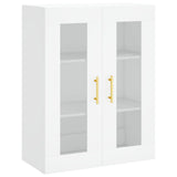 Wall Mounted Cabinet White 69.5x34x90 cm 828468