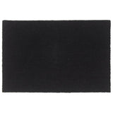 Door Mat Black 60x90 cm Tufted Coir 155576