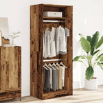 Wardrobe Old Wood 80x50x200 cm Engineered Wood 3307799