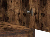 Sideboard Smoked Oak 40 x 40.5 x 75 cm Engineered wood 865068