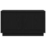 TV Cabinet 80 x 35 x 45 cm Black oak Engineered wood 862130