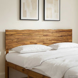 Live Edge Headboard ROSTOCK Natural 200 cm Solid Acacia Wood 903147