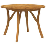 Garden Table 110 cm Solid Wood Acacia 363303