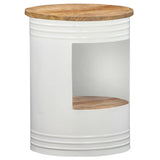 Coffee Table 43x55 cm Solid Mango Wood 287488