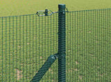 Ground Fix Welded Wire Fence 25 x 1 m PVC-Coated Steel 3351725
