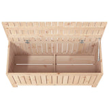 Garden Storage Box 108x42.5x54 cm Solid Wood Pine 823829