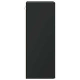 Wall-Mounted Cabinet Black 66 x 34.5 x 90 cm Engineered Wood 899246