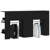 Hallway Cabinet Wall-mounted 2 pcs Black Oak 97.5 x 37 x 99 cm 3333155