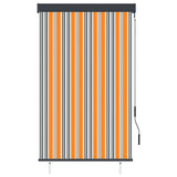 Outdoor Roller Blind 100x250 cm Yellow and Blue 145956