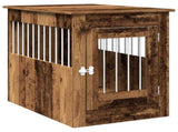 Dog Crate Furniture Old Wood 55x80x68 cm Engineered Wood 857642